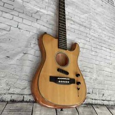 Chitarra Elettrica Classica Silenziosa, con Corpo Colore Legno Naturale, Spedita in Fabbrica
