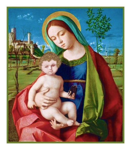 Madonna dei campi religiosa - madonna,