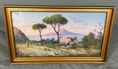 Dipinto olio xix - dipinto,