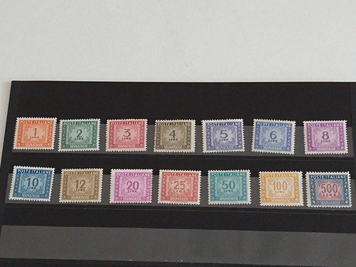 Italia 1947 segnatasse - italia, 1947/54