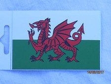Wales Bandiera, Adesivo