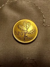 Moneta Italia 20 Lire Quercia