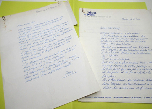 Jean arnaboldi autographe - jean, 3