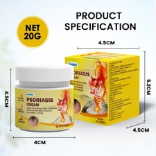 Crema Psoriasica 20G Crema Antibatterica Crema Cura della Pelle per Uso Esterno