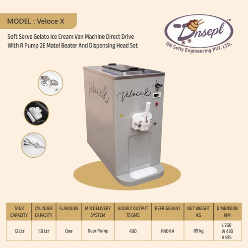 Macchina furgone gelato soft - furgone,