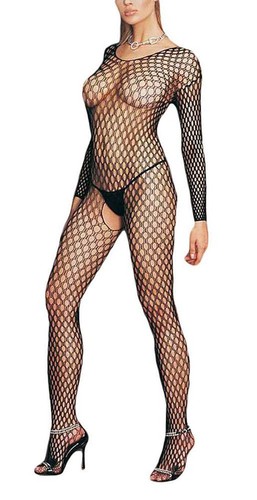 Maniche lunghe grob netz body - maniche, grob-netz