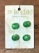 Vintage 4 pz Le Chic Bottoni