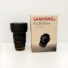 Samyang wide angle 10mm for