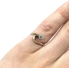 Anello in oro giallo 14 kt oro