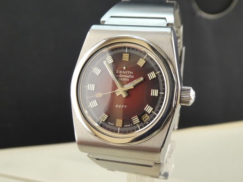 Zenith defy burgundy - ", "