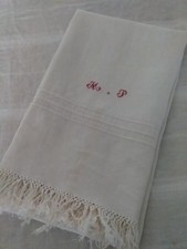 ANTICO ASCIUGAMANO DA BAGNO