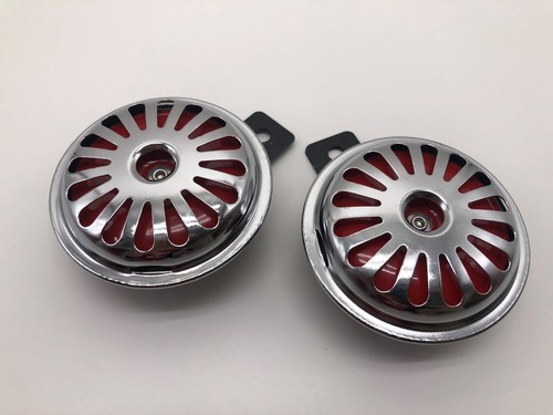 Coppia trombe cromate clacson - trombe,