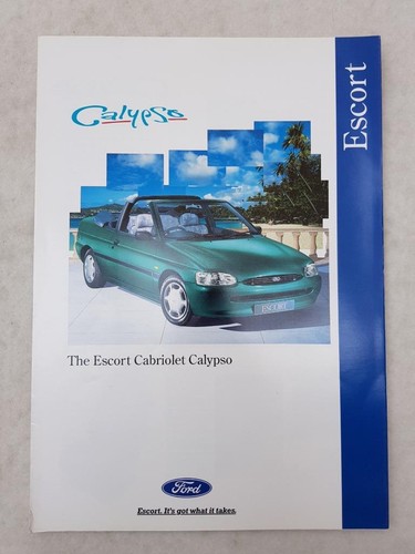 Ford escort cabriolet calypso - cabriolet,