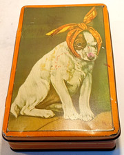 PASTIGLIE LEONE TORINO-ANTICA RARA SCATOLA DI LATTA -VINTAGE-D'EPOCA-USATA