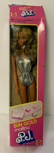 Barbie mattel 1187 - barbie, sun