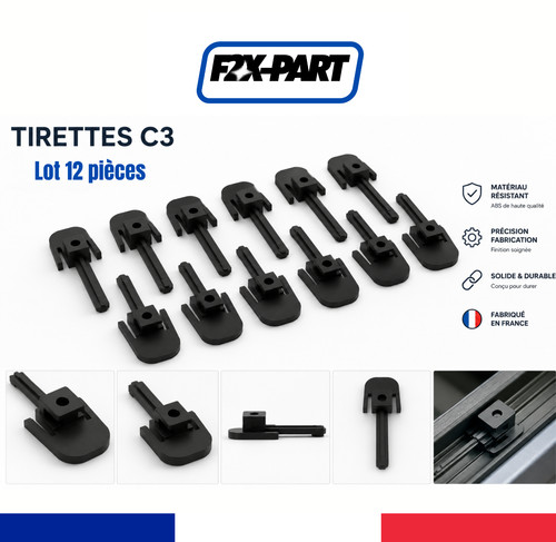 Tirettes capote citroën - capote,