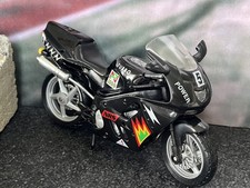 🏁 Modellino Moto Sportbike Nero - circa 13 cm - retrò da collezione