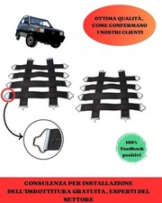 SEDILE FIAT PANDA 141 SISLEY SET KIT CINGHIE FASCE ELASTICHE RINFORZATE