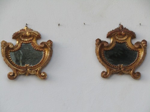 Specchiera antica legno