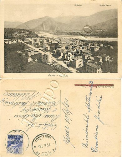 Cartolina fener alano di - fener,