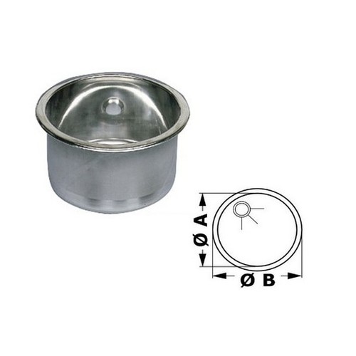 Lavello inox tondo - lavello, 285