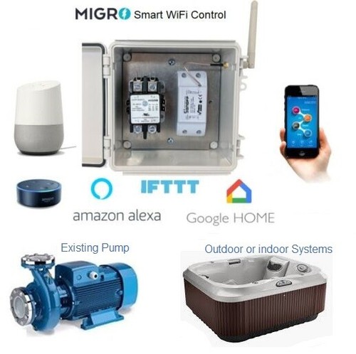Smart wifi pool pump timer - wifi,
