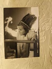 Foto Old Photo Ritratto Bimbo Indianino AR1417