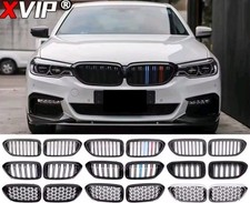 Griglia BMW Serie 5 G30 G31 2017/2019 Msport Nero Lucido Paraurti Anteriore 