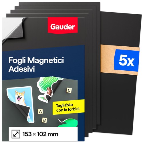 Foglio magnetico autoadesivo - magnetico,