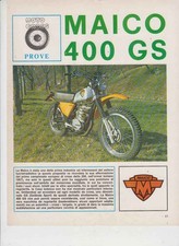advertising TEST MOTO MAICO GS