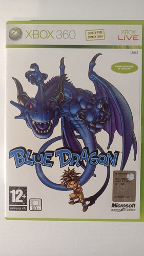 Blue dragon xbox 360 pal - blue,