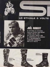 advertising Pubblicità STIVALI MOTO SIDI '71 -MOTOSPORT MX VINTAGE ENDURO-