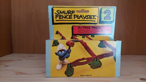 Smurf garden set with - , box