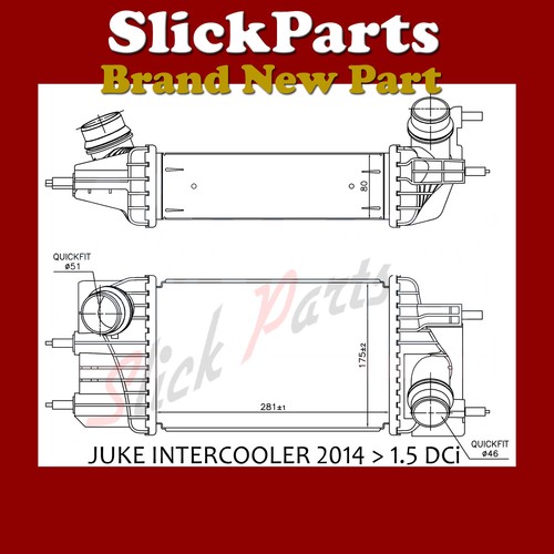 Adatto per intercooler - per,