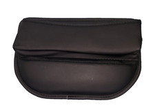 TASCA PORTAOGGETTI LATERALE PER AUTO IN PELLE NERA