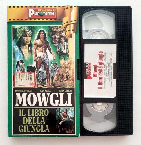 Vhs mowgli libro della - libro,