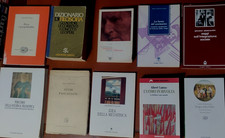 FILOSOFIA lotto 11 LIBRI:METAFISICA-PASCAL-MARCUSE-CAMUS-ERASMO-DIZIONARIO-SAGGI