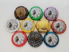 10 Capsules Champagne Ellner Charles Toutes Différentes Rarissime..!!! 