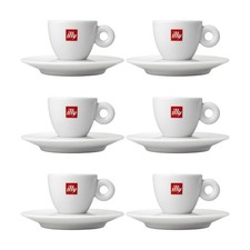 Set 6 tazzine Caffe' Illy in