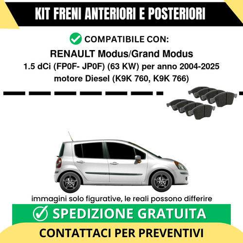 Pastiglie freno ant - freno,