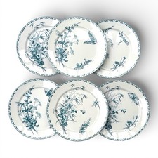 6 Assiettes Plates