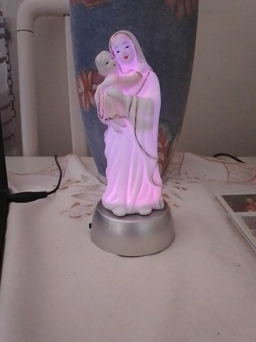 Madonna con bambino statuetta - madonna,