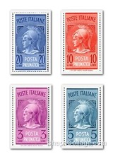 ITALIA POSTA PNEUMATICA  Singolo integri MNH ** Tutte le emissioni