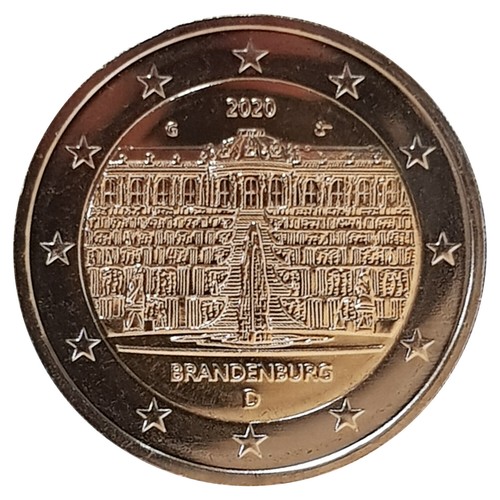 Moneta euro germania 2020 - 2,