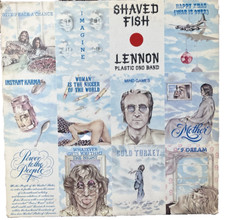John Lennon / Plastic Ono Band – Shaved Fish. LP vinyl used 1975 Italy VG+