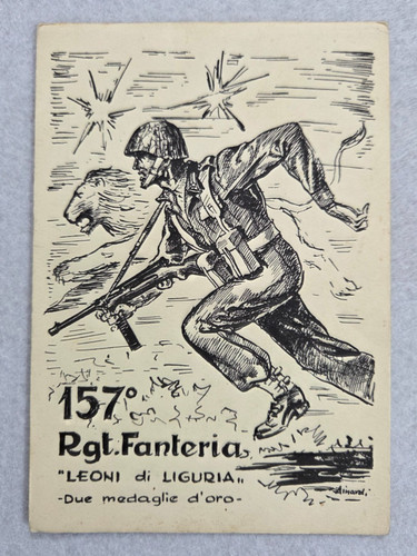 Cartolina reggimentali - cartolina,