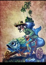 Oil painting  Raimundo sosa