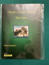 Italia 2018:Diario Filatelico San Leo- I borghi più belli d'Italia