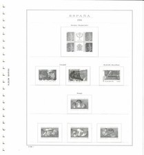 SPAGNA 1994 FOGLI MARINI MODELLO EUROPA 6 FOGLI USATO MF106062