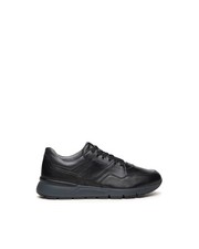 SNEAKERS UOMO PELLE NEROGIARDINI I400400U NUOVA COLLEZIONE MADE IN ITALY